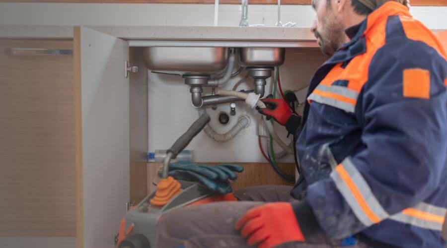 Professional slab leak plumber services in Frankfort, MI
